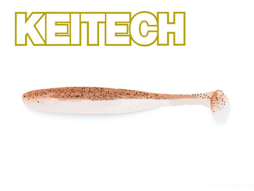 7 Stk KEITECH Easy Shiner 4" , 10 cm Farbe: Natural Craw